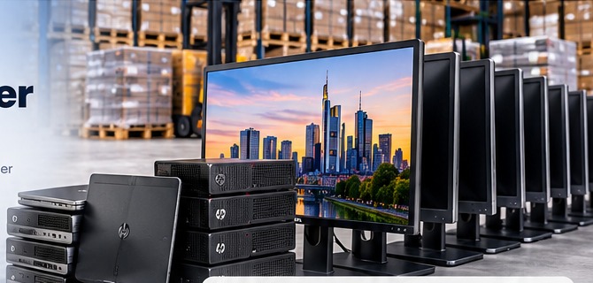 Business-IT Bestand in einem Lager